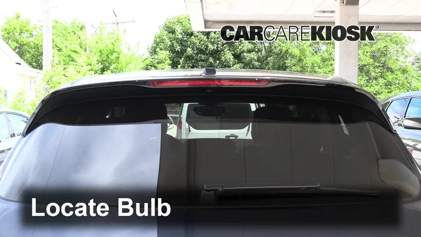 2018 Porsche Macan 2.0L 4 Cyl. Turbo Luces Luz de freno central (reemplazar foco)